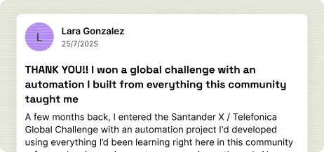 Lara G.'s win